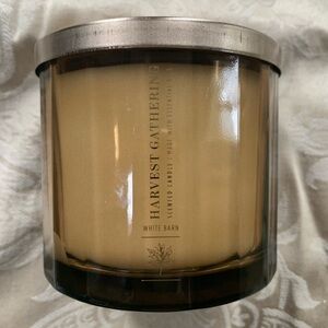 White Barn Harvest Gathering 3 Wick Candle